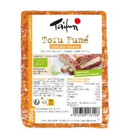 Tofu fumE amande-sesame