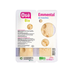 Emmental tranches ose bio
