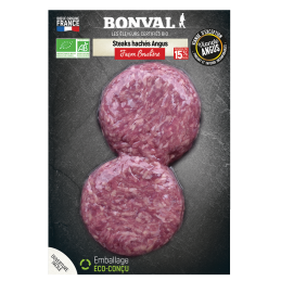 Steaks haches pur boeuf 15% mg